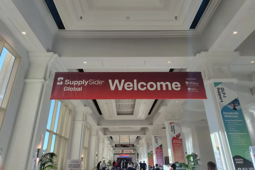 米国・ラスベガスで開催された原料展示会 SupplySide Global の会場入口